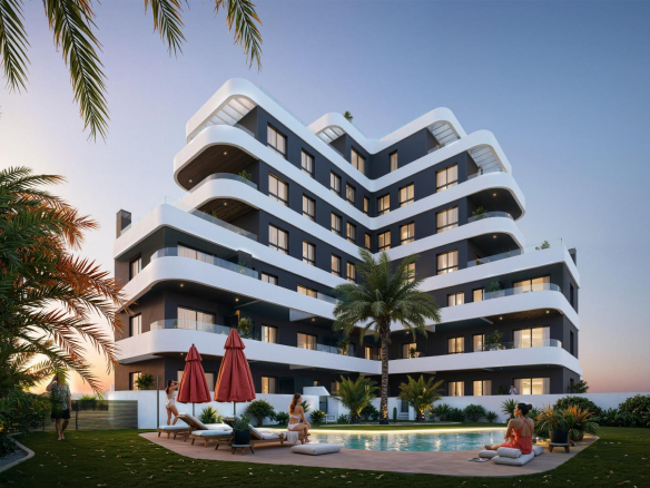 Nowoczesne apartamenty w Guardamar del Segura – tylko 1,4 km od plaży