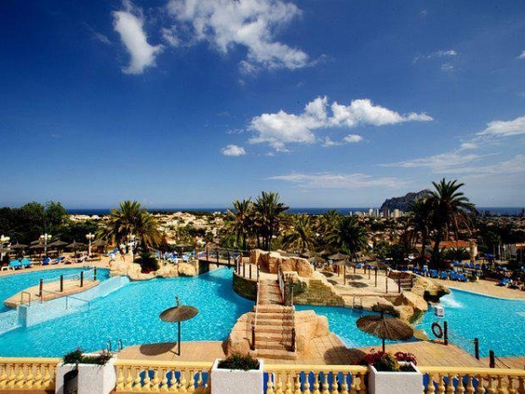 Bungalowy na piętrze w słonecznym Calpe