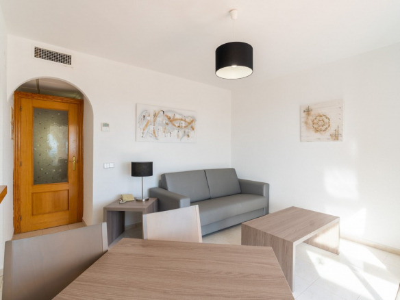Bungalowy na piętrze w słonecznym Calpe