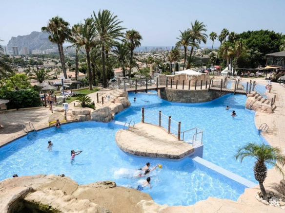 Bungalowy na piętrze w słonecznym Calpe
