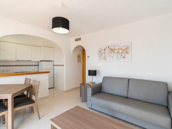 Bungalowy na piętrze w słonecznym Calpe