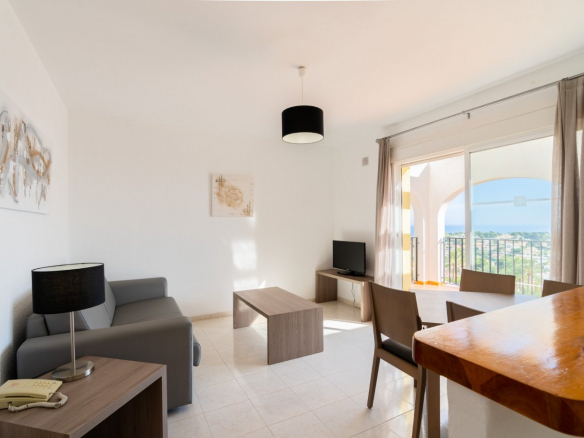 Bungalowy na piętrze w słonecznym Calpe