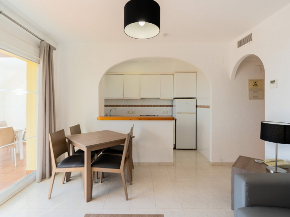 Bungalowy na piętrze w słonecznym Calpe