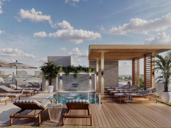 Nowoczesne apartamenty 600 metrów od plaży w Guardamar del Segura