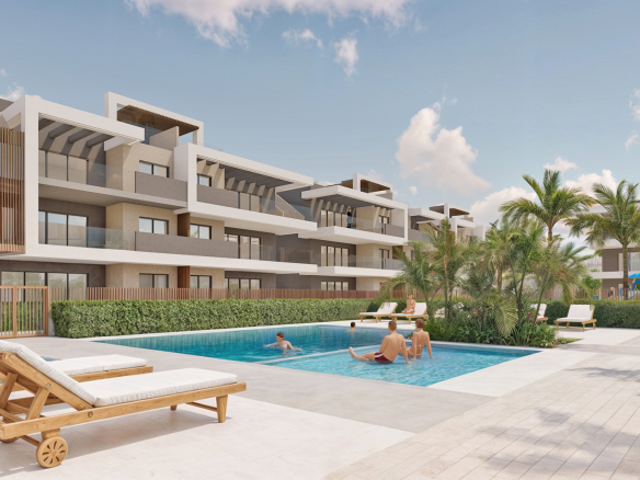 Luksusowe apartamenty inwestycyjne 150 metrów od plaży w Torre de la Horadada