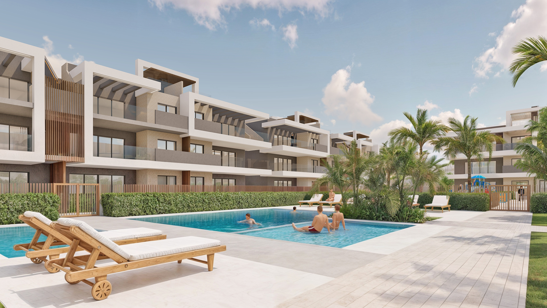 2 Apartamenty turystyczne 150 metrów od plaży w Torre de la Horadada