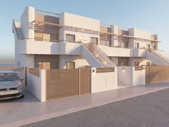 Nowoczesne bungalowy z prywatnym basenem w Pilar de la Horadada