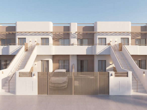 Nowoczesne bungalowy z prywatnym basenem w Pilar de la Horadada
