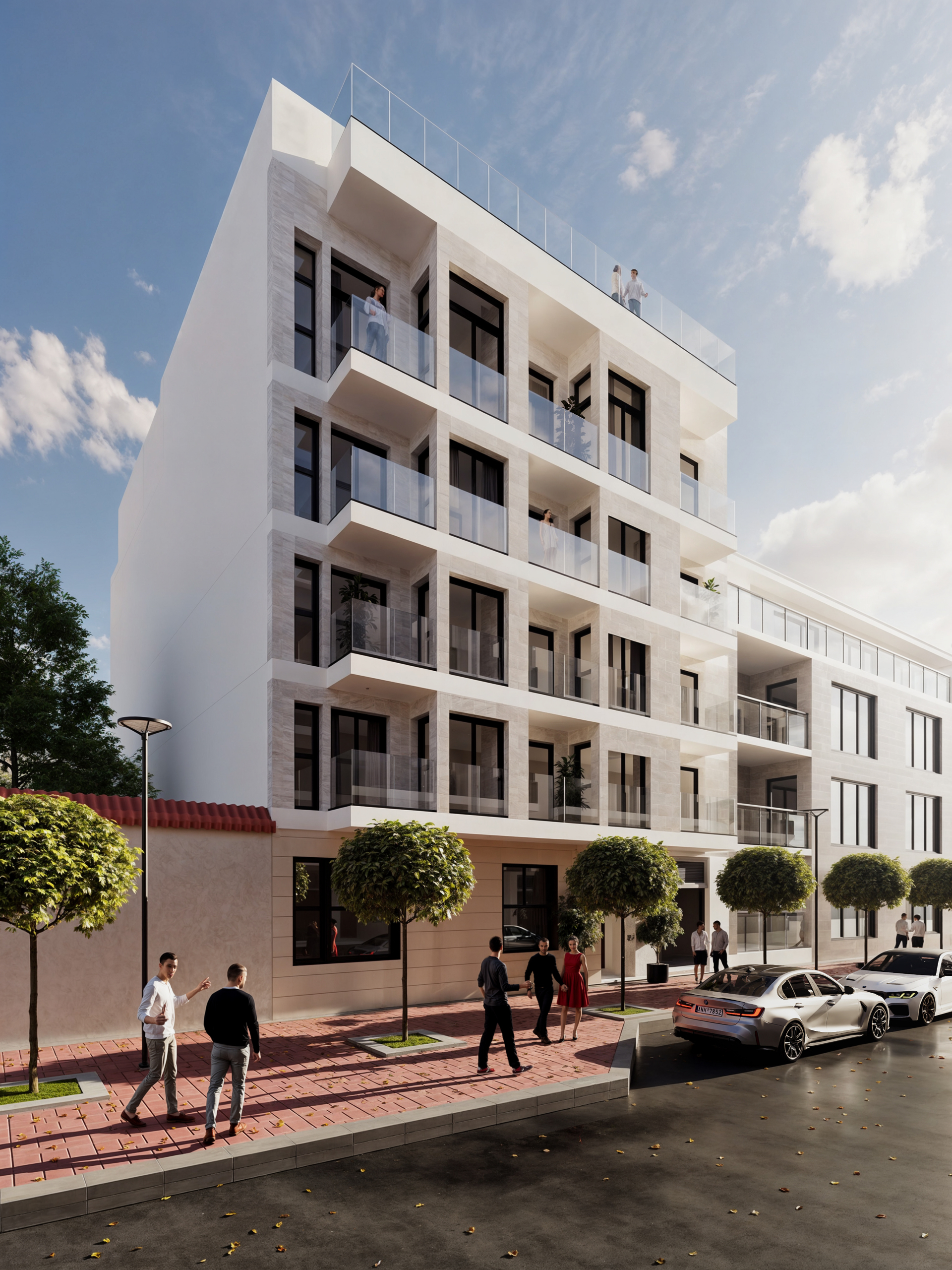 Nowe apartamenty z basenem na dachu, zaledwie 600 m od plaży w Guardamar del Segura