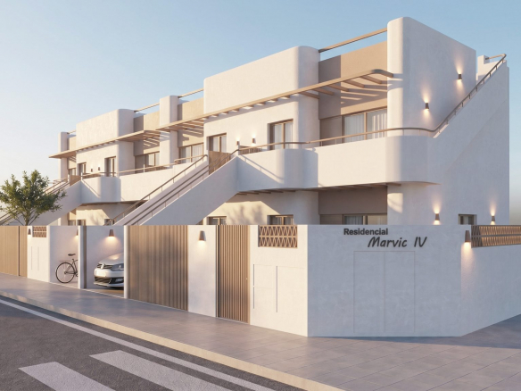 Nowoczesne bungalowy z prywatnym basenem w Pilar de la Horadada