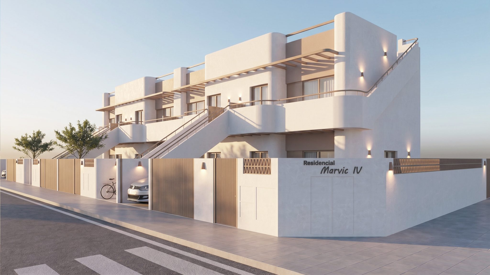 Nowoczesne bungalowy z prywatnym basenem w Pilar de la Horadada