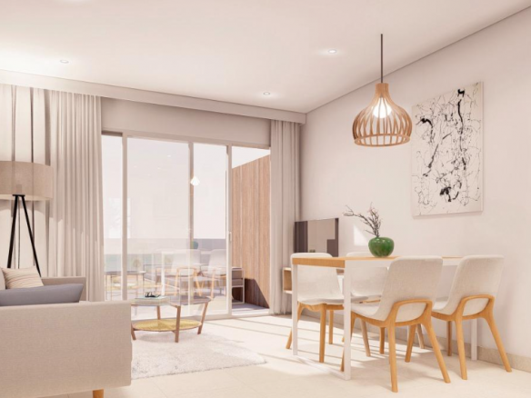 Apartamenty turystyczne 150 metrów od plaży w Torre de la Horadada