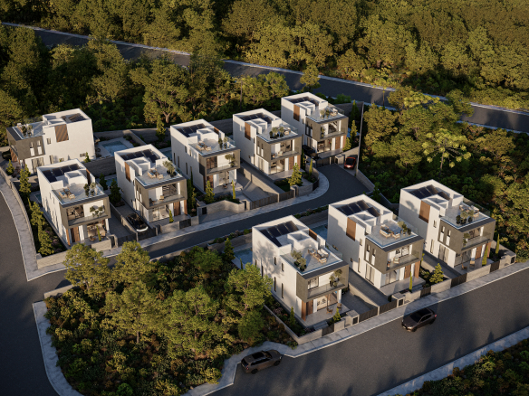 Nowoczesna willa z 3 sypialniami w Tremithousa – Pafos