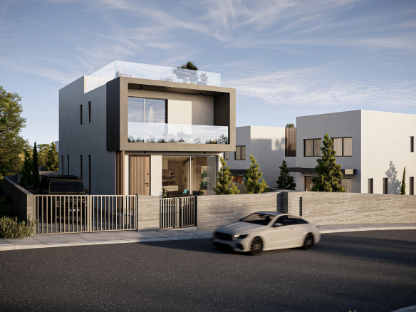 Nowoczesna willa z 3 sypialniami w Tremithousa – Pafos