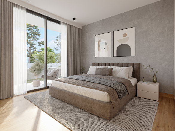 Nowoczesne Apartamenty tylko 200 m od morza w Kissonerga, Pafos